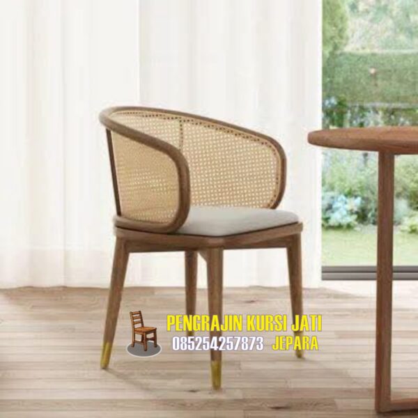 Kursi Jati Rotan