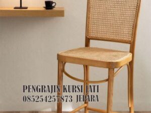 Kursi Bar Jati Rotan Jepara