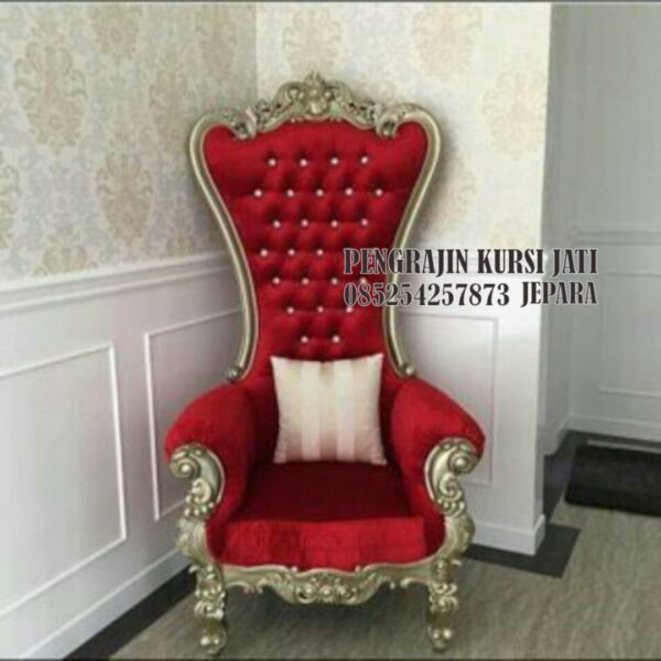 Kursi Singgasana Ukir Mewah Jepara