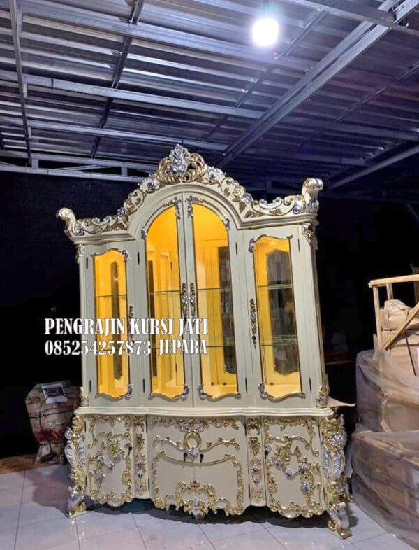 Lemari Hias Mewah Jepara