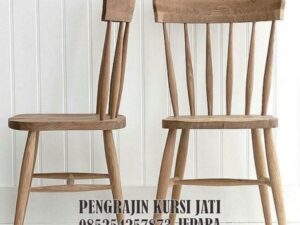 Kursi Jati Jepara Model Scandinavian Minimalis