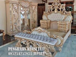 Set Kamar Tidur Mewah Ukiran Jepara