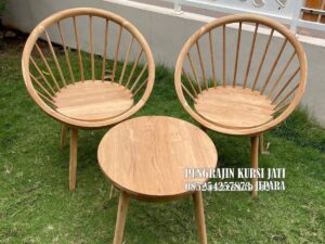 Set Kursi Teras Kayu Jati Minimalis Jepara