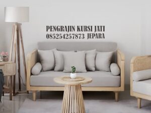 Sofa Kayu Jati Minimalis Modern