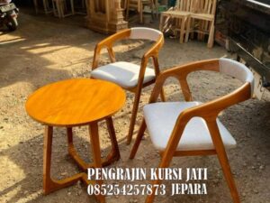 Kursi dan Meja Jati Minimalis Jepara