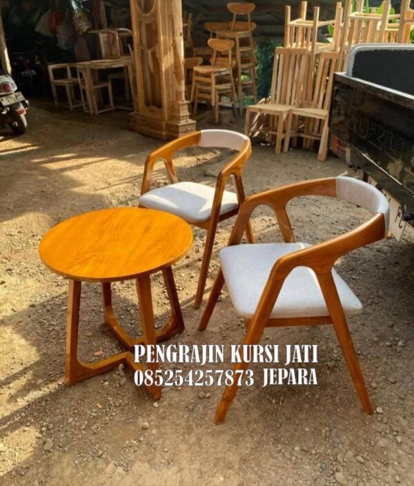 Kursi dan Meja Jati Minimalis Jepara