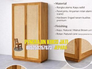 Lemari Rotan Minimalis